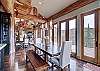 Main dining table with seating for 8 - Clowsgill Holme Breckenridge Vacation Rental 