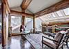 Main entrance lofted seating area - Clowsgill Holme Breckenridge Vacation Rental 