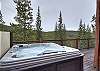 Take in the beautiful views from the hot tub - Clowsgill Holme Breckenridge Vacation Rental 