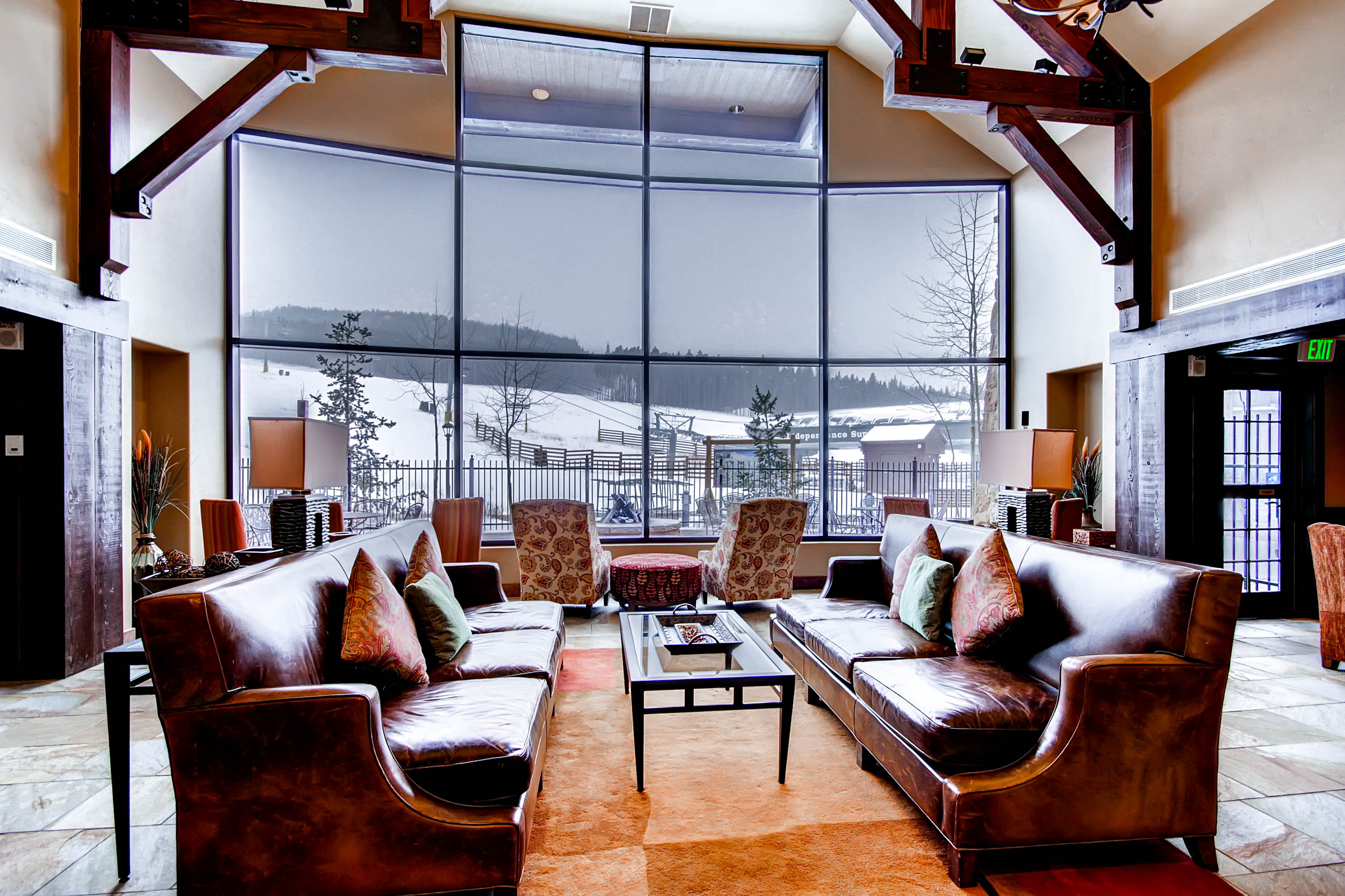 Guests also have access to the amenities at One Ski Hill Place.
