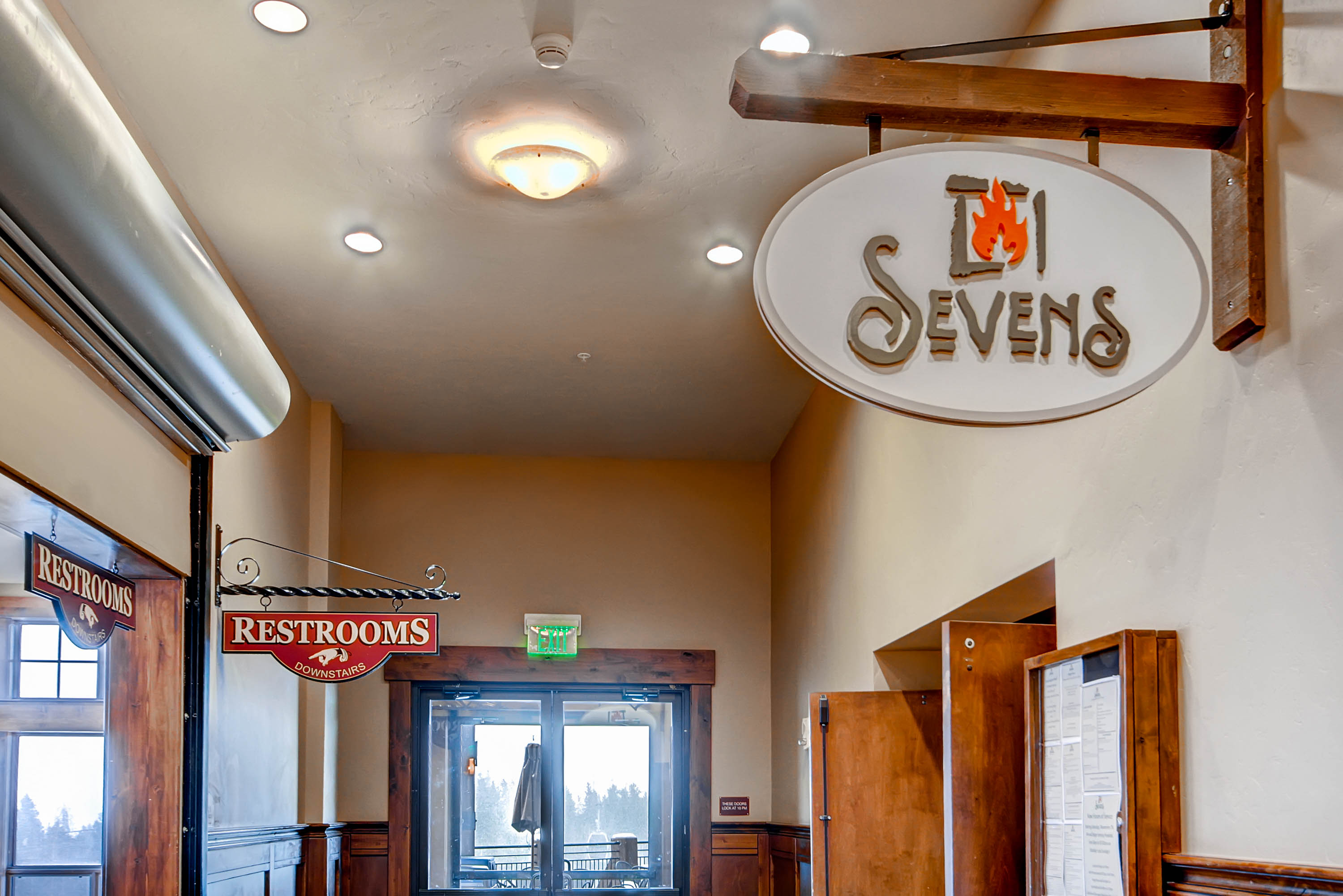 Enjoy a wonderful meal at the Sevens restaurant.