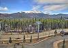 Enjoy coffee on the private deck while taking in the view of Baldy Mountain. 