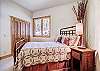 Queen Bedroom - Dunkin Hill Lodge Breckenridge Vacation Rental 