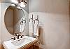 Main level half bath - Dunkin Hill Lodge Breckenridge Vacation Rental 
