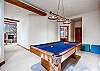 Family room pool table - Dunkin Hill Lodge Breckenridge Vacation Rental 