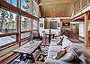 Living area with breakfast table - Lodge at Boreas Pass Breckenridge Vacation Rental 