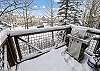 Balcony, Main Street Junction 29, Breckenridge Vacation Rental