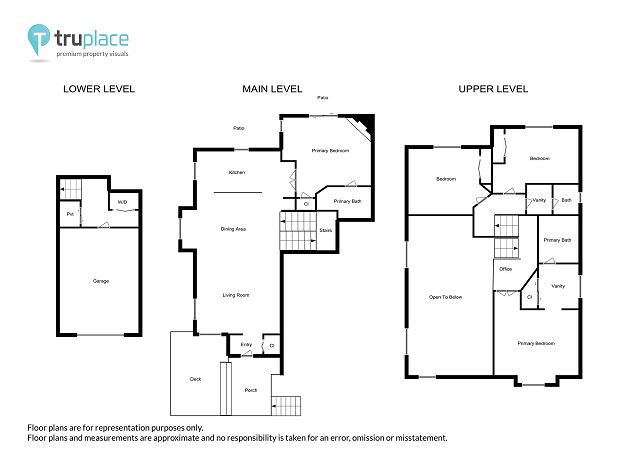 Floorplan, Park Forest Chalet, Breckenridge Vacation Rental