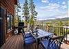 Dining & grill with view - Powder Moose Villa - Breckenridge Vacation Rental