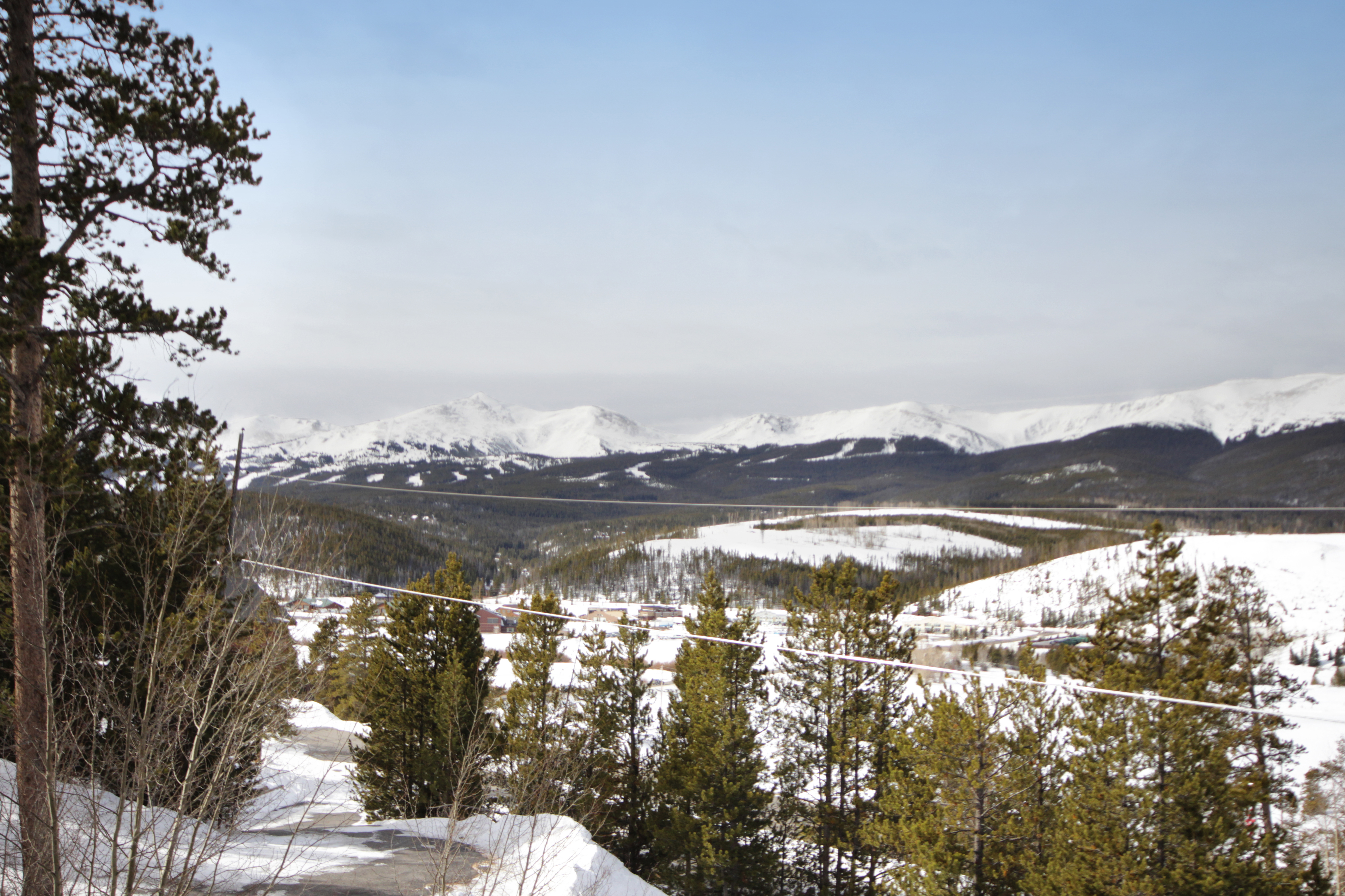 Winter view of Breckenridge ski area - Powder Moose Villa – Breckenridge Vacation Rental