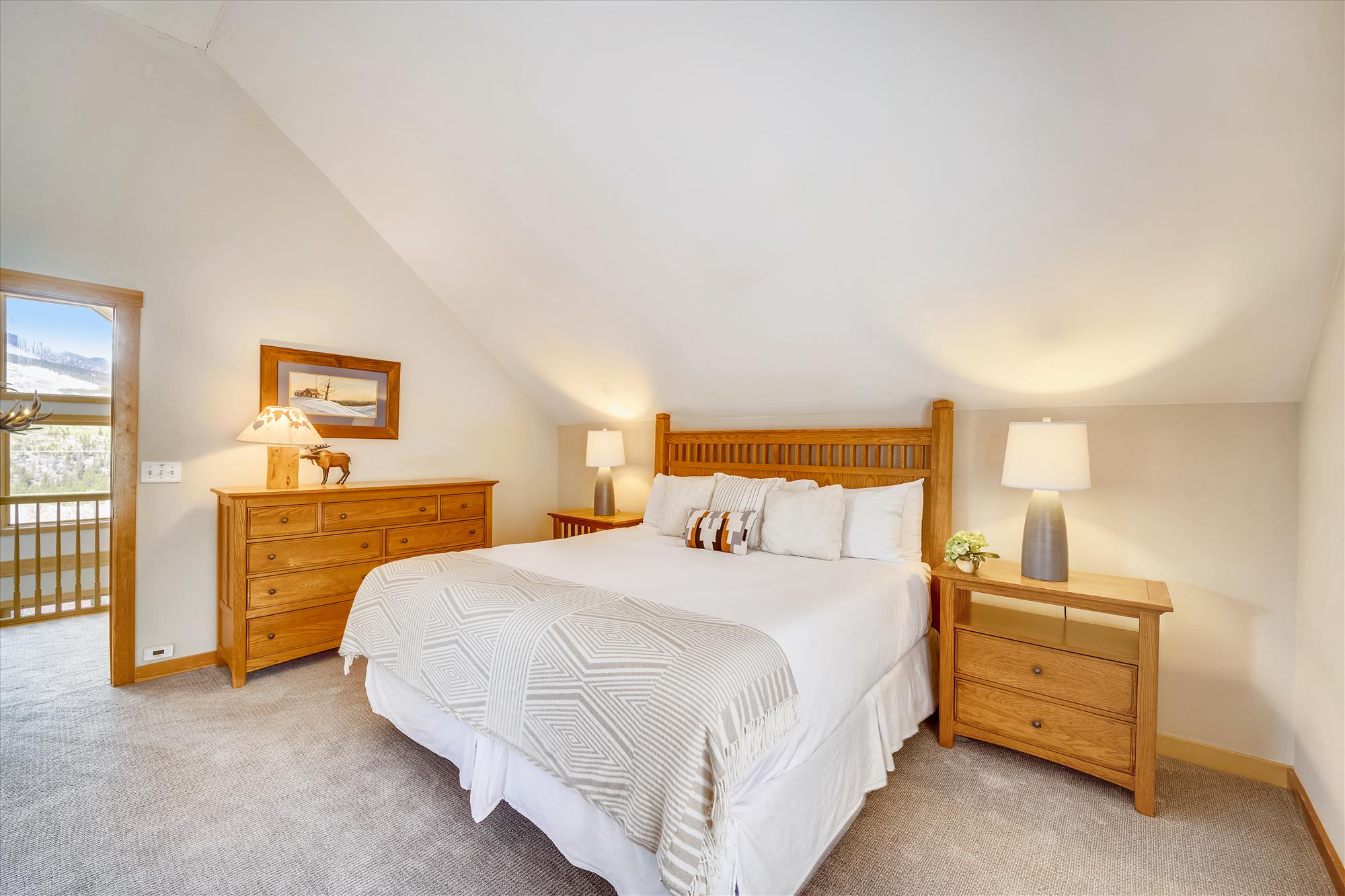 Master King Bedroom - Powder Moose Villa - Breckenridge Vacation Rental