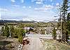 View of Ten Mile Mountain Range from deck - Powder Moose Villa - Breckenridge Vacation Rental