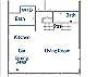 Main level floor plan - Powder Moose Villa – Breckenridge Vacation Rental