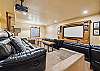 Theater Room, Snow Mansion, Breckenridge Vacation Rental