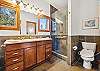 Upper level Bathroom, White Cap Lodge, Breckenridge Vacation Rental