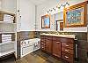 Upper Bathroom, White Cap Lodge, Breckenridge Vacation Rental