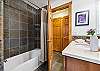 Lower Level Bathroom, White Cap Lodge, Breckenridge Vacation Rental