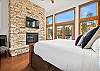 Upper level Main King Bedroom, White Cap Lodge, Breckenridge Vacation Rental