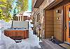 Hot Tub, White Cap Lodge, Breckenridge Vacation Rental