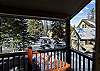 Main floor deck - Highwood Hideaway Breckenridge Vacation Rental