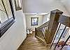 Stairway to main level - Highwood Hideaway Breckenridge Vacation Rental