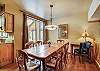 Dining area, seats 8 - Cedars 53 Breckenridge Vacation Rental