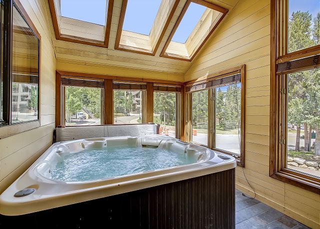 Common area hot tub - Cedars 53 Breckenridge Vacation Rental