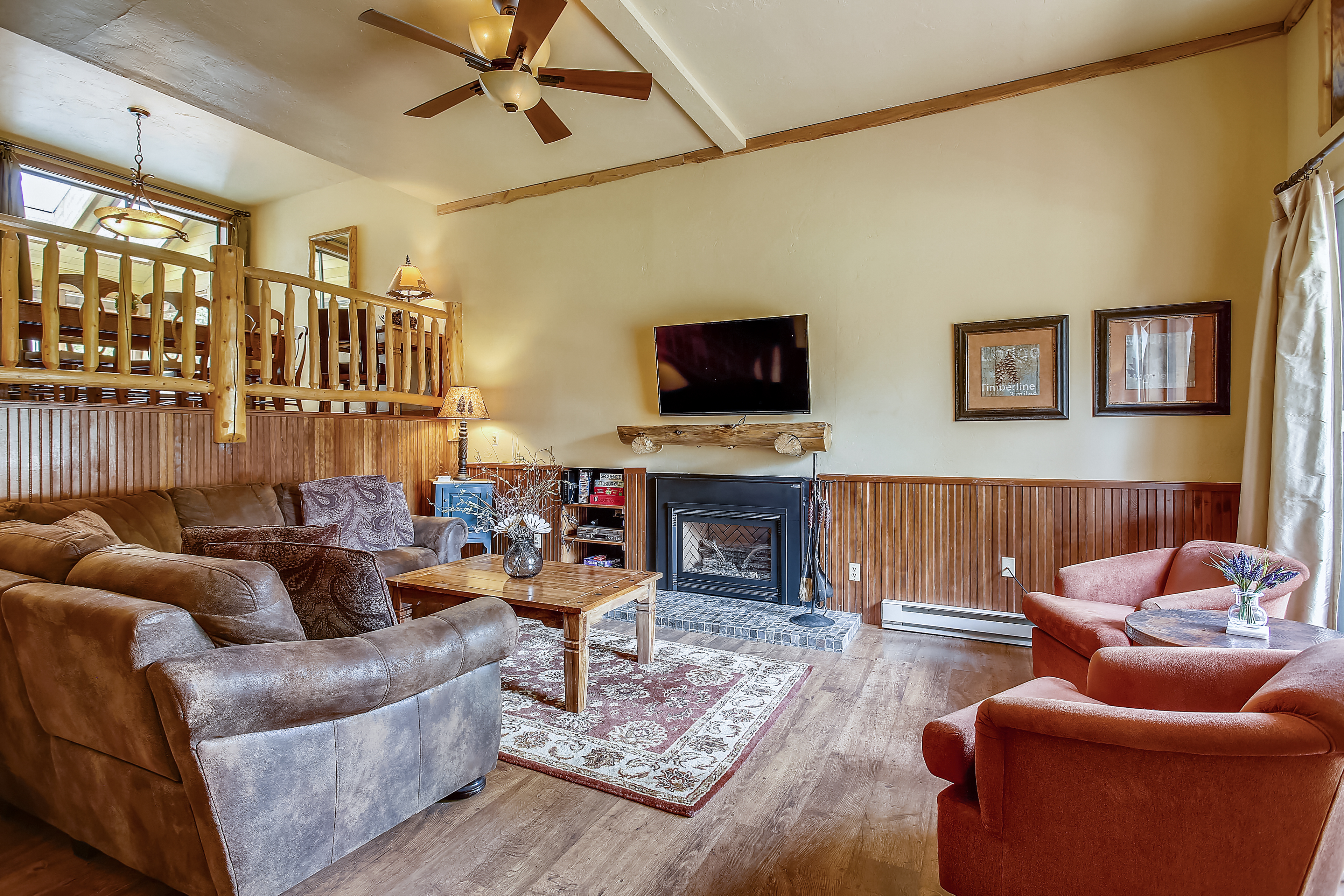 Spacious and Cozy living area - Cedars 53 Breckenridge Vacation Rental