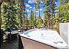 Hot tub and grill - Cucumber 41 - Breckenridge Vacation Rental