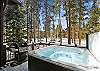 Winter hot tub - Cucumber 41 - Breckenridge Vacation Rental