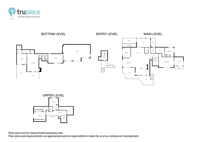 Floor Plan, Rounds Retreat, Breckenridge Vacation Rental