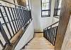 Stairway to the bottom floor - Barton Creek Vista Breckenridge Vacation Rental 