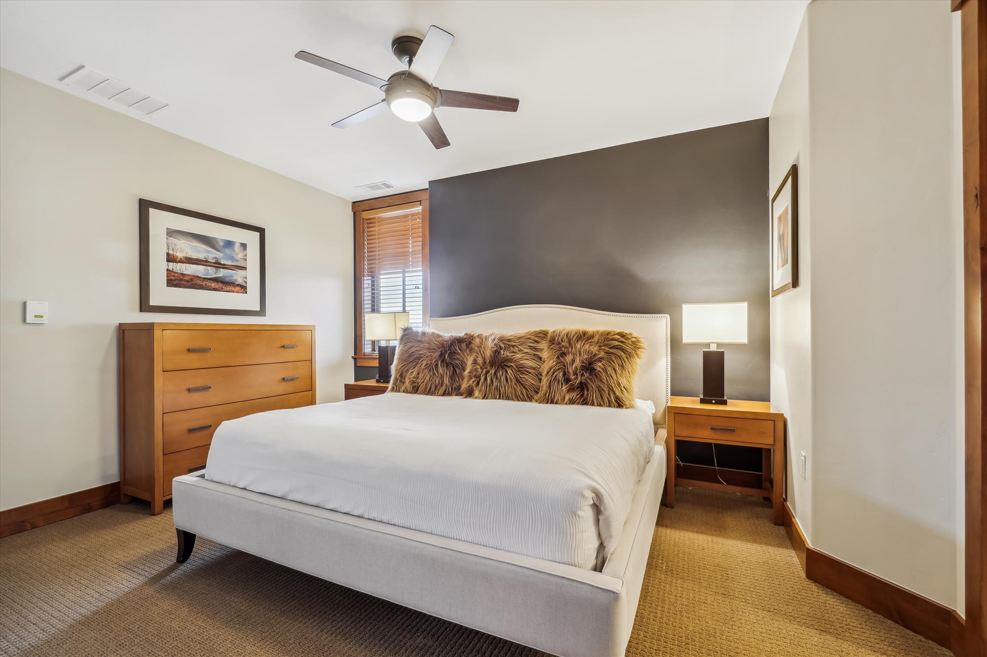 Master King bedroom - One Ski Hill Place 8424-Breckenridge Vacation Rental
