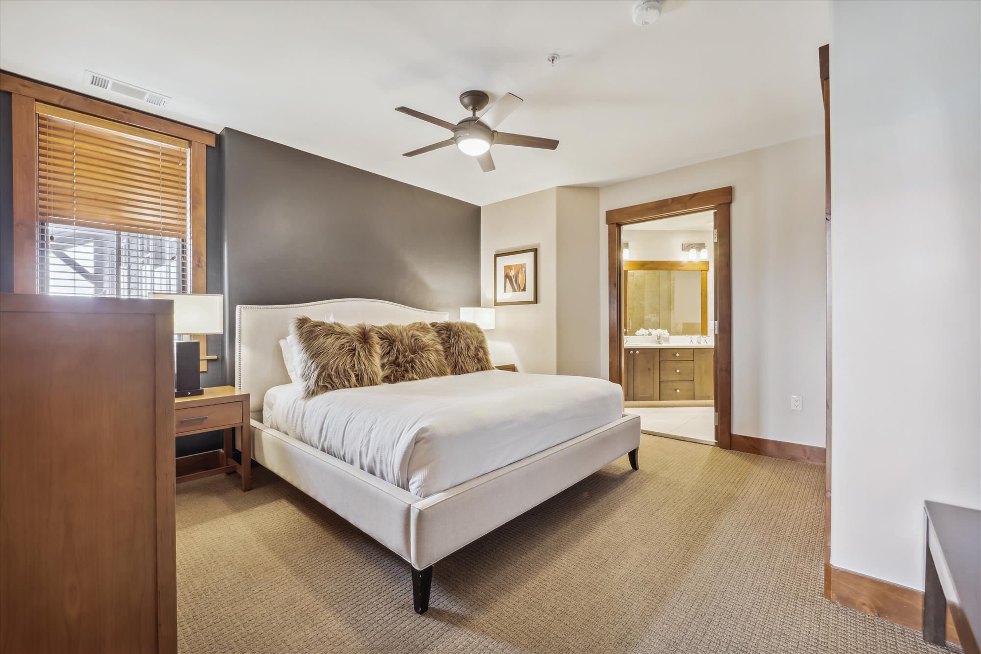 Master bedroom - One Ski Hill Place 8424-Breckenridge Vacation Rental