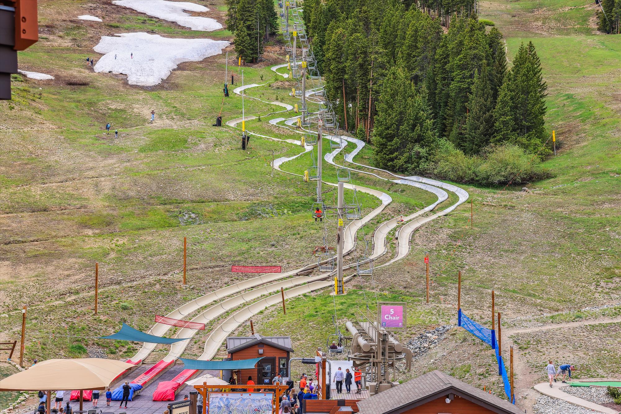 Peak 8 Fun park Area slides - One Ski Hill Place 8424 - Breckenridge Vacation Rental