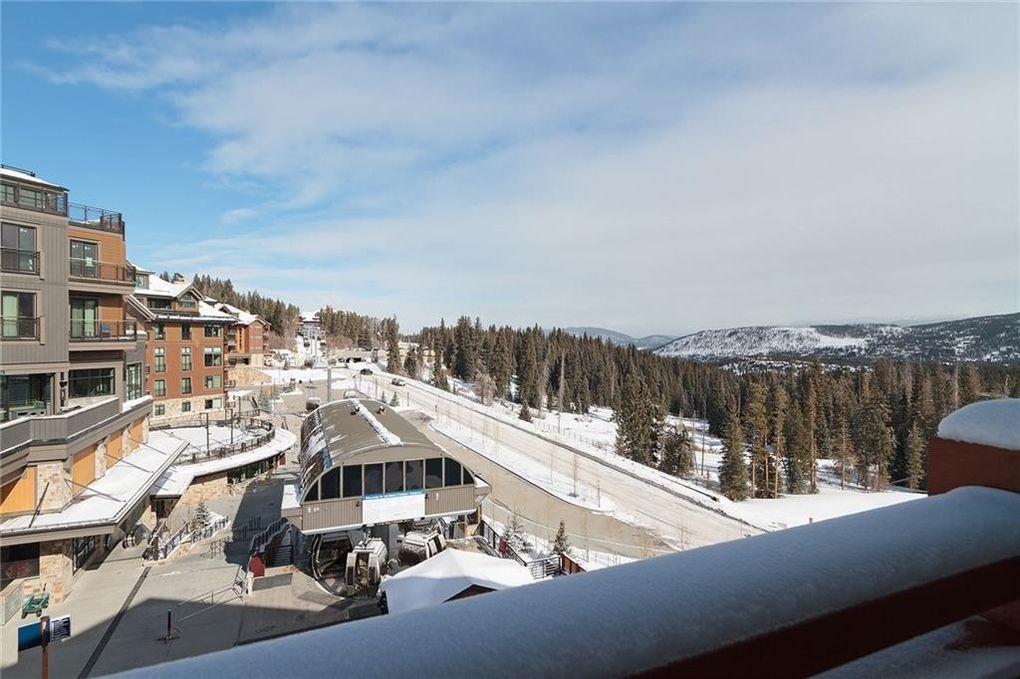 Winter view Gondola station - One Ski Hill Place 8424-Breckenridge Vacation Rental