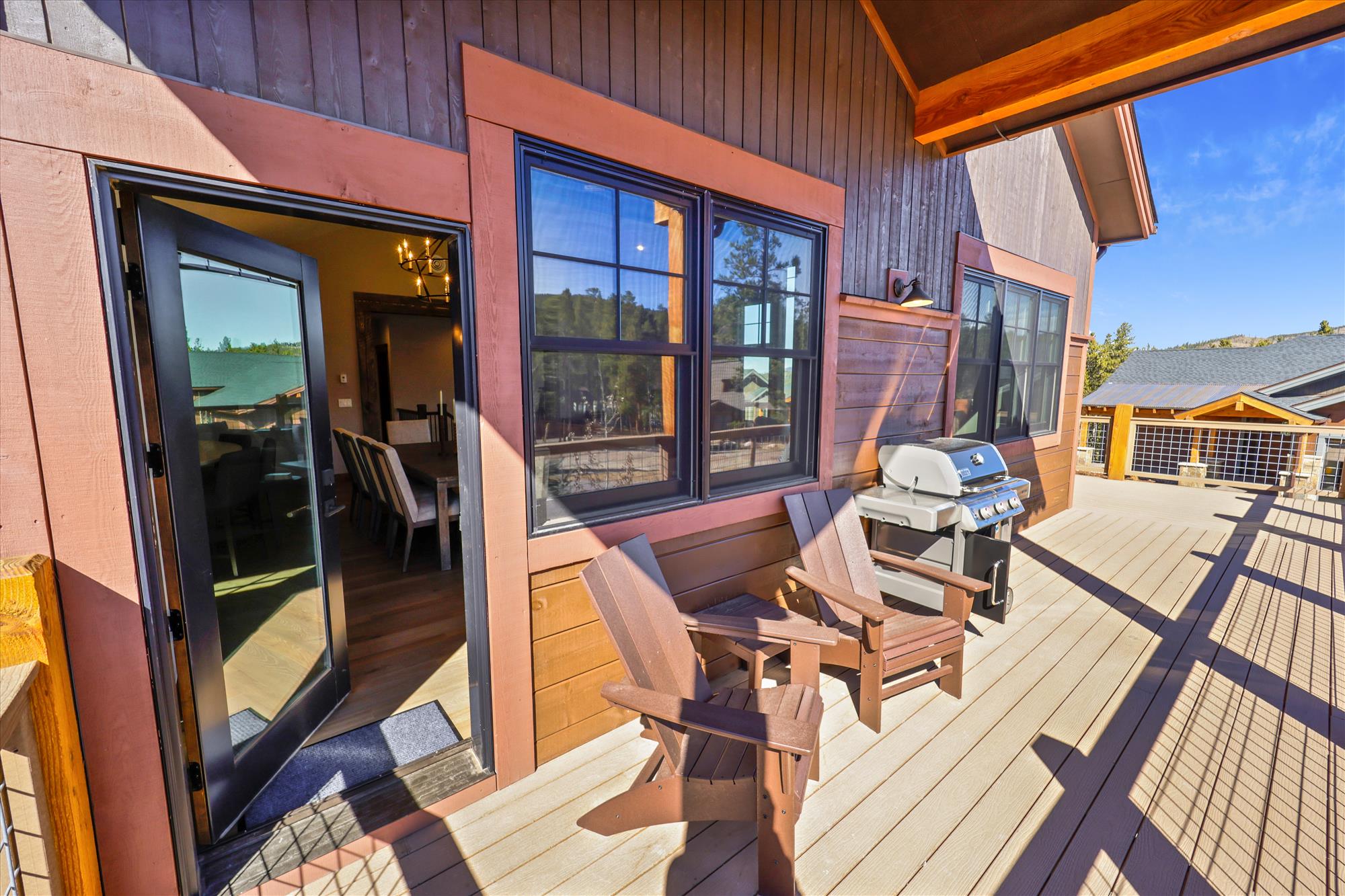 Main level wrap around deck - Cocoa Cabin Breckenridge Vacation Rental