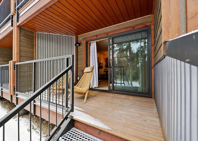 Enjoy easy access to this first floor condo - Atrium 003 Breckenridge Vacation Rental