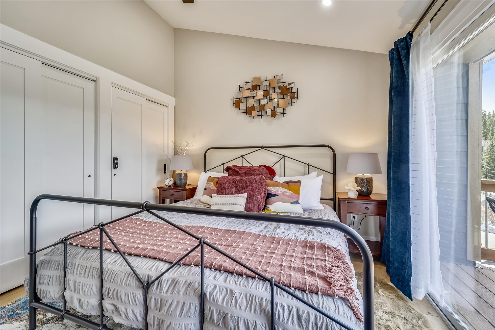 Master king bedroom -Tenmile Viewhouse Breckenridge Vacation Rental