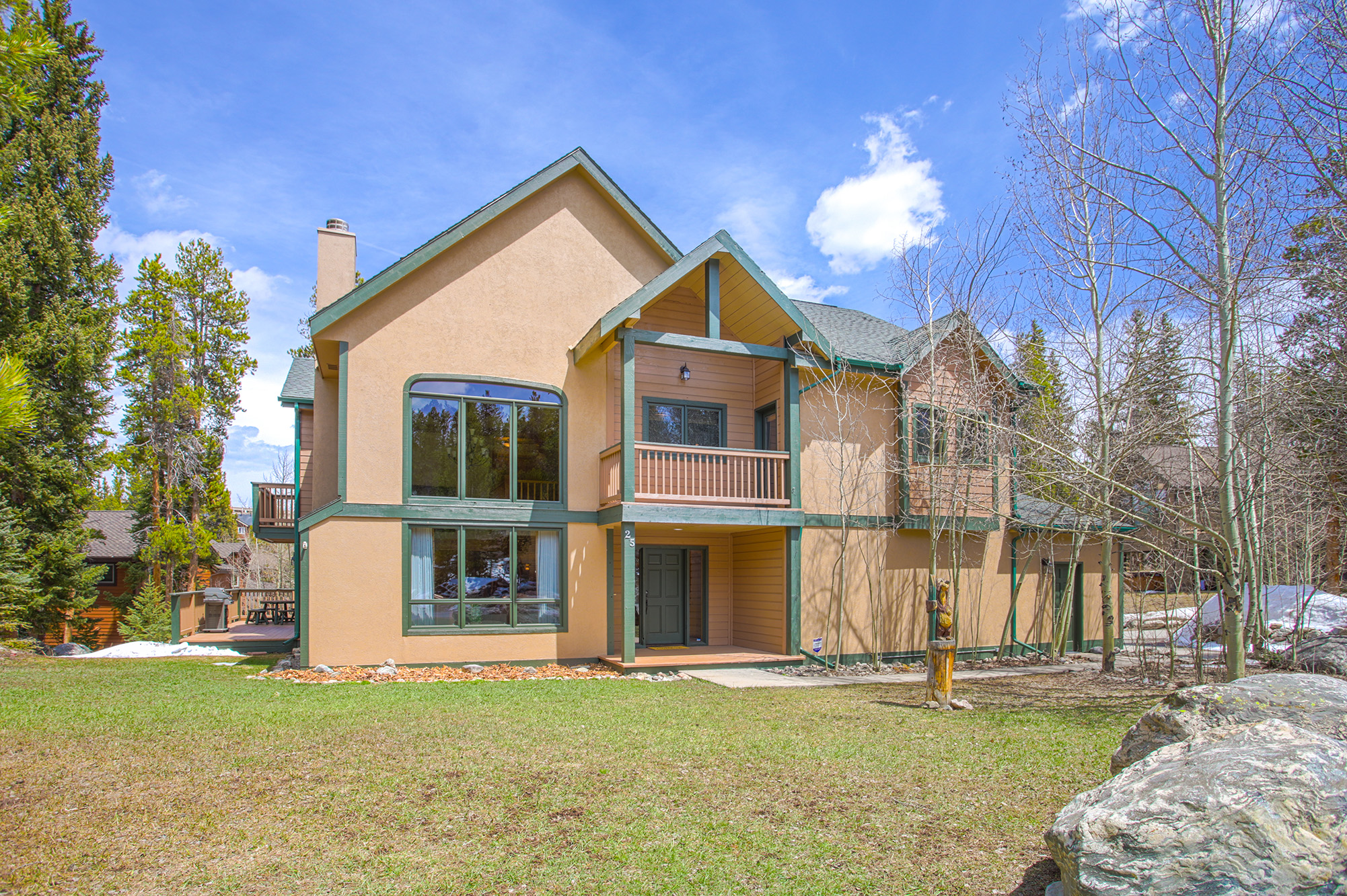 Exterior front view - Friendly Fox Chalet - Breckenridge vacation rental