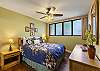 Get great night sleep on this cozy queen sized bed.