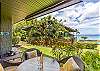 Sip on some wine sitting on your private lanai.