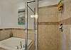Seperate bathtub and shower
