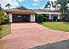 We recently made the front driveway pebble free