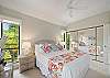 Second bedroom with luxury linens