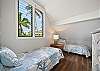Third bedroom with two twin beds