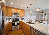 Another view of the well equipped kitchen