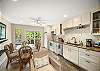 The cottage is stocked with everything you need, from kitchen spices to beach chairs, coolers, and snorkel gear.