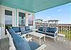 Comfortable seating for enjoying the ocean front view!