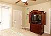 MASTER BEDROOM HAS LED SMART TV
